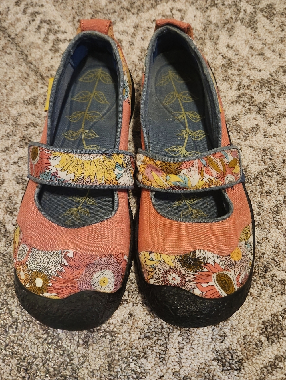 Womens Floral Keen Harvest Slip On Shoes